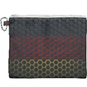 Germany Flag Hexagon Canvas Cosmetic Bag (XXXL) View1