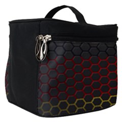 Germany Flag Hexagon Make Up Travel Bag (small)