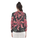 Flower Abstract Women s Hooded Windbreaker View2