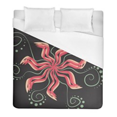 Flower Abstract Duvet Cover (full/ Double Size) by HermanTelo