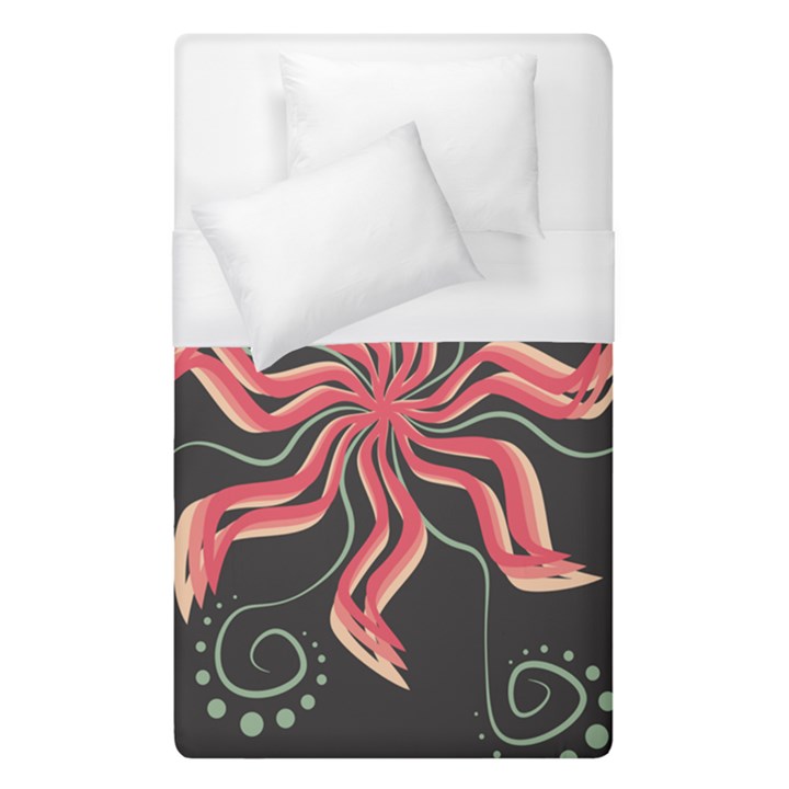 Flower Abstract Duvet Cover (Single Size)