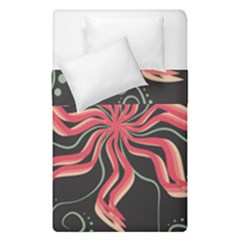 Flower Abstract Duvet Cover Double Side (single Size)