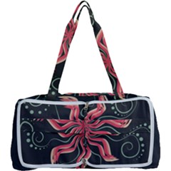 Flower Abstract Multi Function Bag