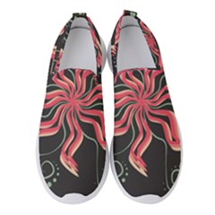 Flower Abstract Women s Slip On Sneakers by HermanTelo