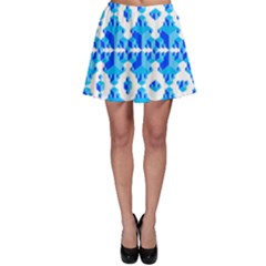 Cubes Abstract Wallpapers Skater Skirt