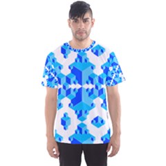 Cubes Abstract Wallpapers Men s Sports Mesh Tee