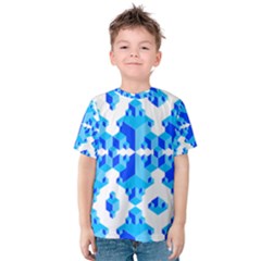 Cubes Abstract Wallpapers Kids  Cotton Tee