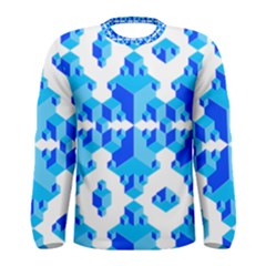 Cubes Abstract Wallpapers Men s Long Sleeve Tee