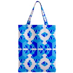 Cubes Abstract Wallpapers Zipper Classic Tote Bag by HermanTelo