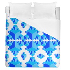 Cubes Abstract Wallpapers Duvet Cover (queen Size) by HermanTelo