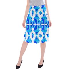 Cubes Abstract Wallpapers Midi Beach Skirt