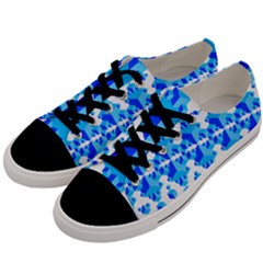 Cubes Abstract Wallpapers Men s Low Top Canvas Sneakers