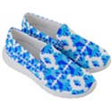 Cubes Abstract Wallpapers Men s Lightweight Slip Ons View3