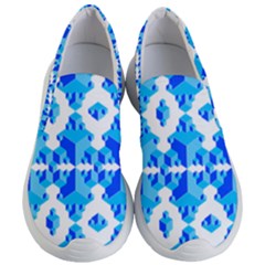 Cubes Abstract Wallpapers Women s Lightweight Slip Ons