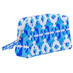 Cubes Abstract Wallpapers Wristlet Pouch Bag (large)