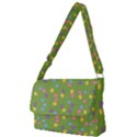 Balloon Grass Party Green Purple Full Print Messenger Bag View1