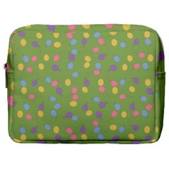 Balloon Grass Party Green Purple Make Up Pouch (large) by HermanTelo