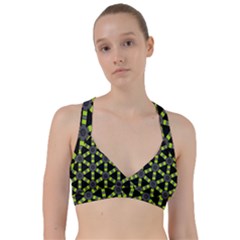 Backgrounds Green Grey Lines Sweetheart Sports Bra by HermanTelo