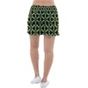 Backgrounds Green Grey Lines Tennis Skirt View2