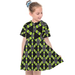 Backgrounds Green Grey Lines Kids  Sailor Dress