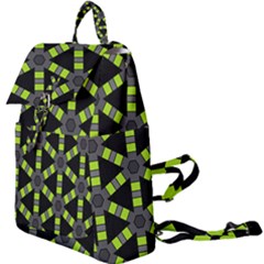 Backgrounds Green Grey Lines Buckle Everyday Backpack by HermanTelo