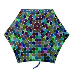 Geometric Background Colorful Mini Folding Umbrellas