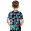 Geometric Background Colorful Kids  Sport Mesh Tee View2