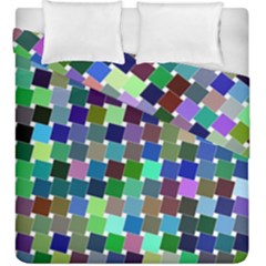 Geometric Background Colorful Duvet Cover Double Side (king Size)