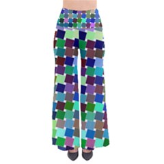 Geometric Background Colorful So Vintage Palazzo Pants