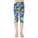 Geometric Background Colorful Kids  Capri Leggings  View1