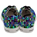 Geometric Background Colorful Men s Low Top Canvas Sneakers View4