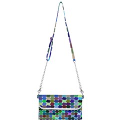 Geometric Background Colorful Mini Crossbody Handbag by HermanTelo