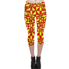 Rby-3-4 Capri Leggings  by ArtworkByPatrick