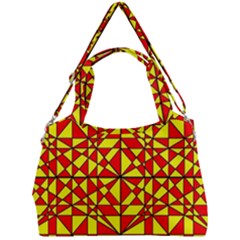 Rby-3-4 Double Compartment Shoulder Bag by ArtworkByPatrick