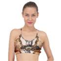 Awesome Skeleton With Skulls Basic Training Sports Bra View1