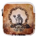 Awesome Skeleton With Skulls Mini Square Pouch View1