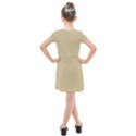 Cream Kids  Cross Web Dress View2