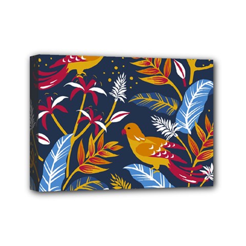 Colorful Birds In Nature Mini Canvas 7  X 5  (stretched) by Sobalvarro