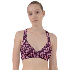 Cherry Blossoms Japanese Sweetheart Sports Bra