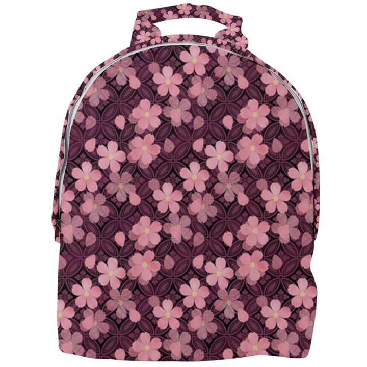 Cherry Blossoms Japanese Mini Full Print Backpack