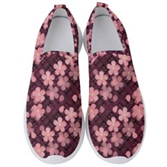 Cherry Blossoms Japanese Men s Slip On Sneakers by HermanTelo