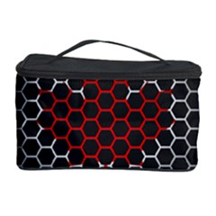 Canada Flag Hexagon Cosmetic Storage