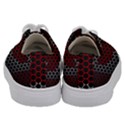 Canada Flag Hexagon Kids  Low Top Canvas Sneakers View4