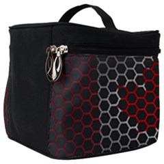 Canada Flag Hexagon Make Up Travel Bag (big)