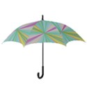 Background Burst Abstract Color Hook Handle Umbrellas (Small) View3