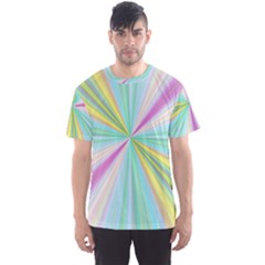 Background Burst Abstract Color Men s Sports Mesh Tee