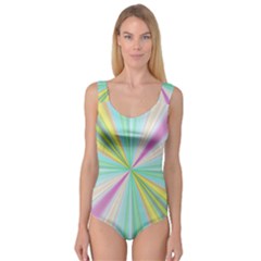 Background Burst Abstract Color Princess Tank Leotard 