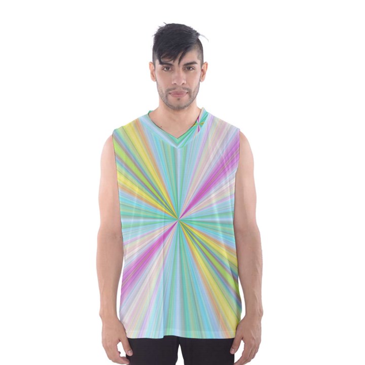 Background Burst Abstract Color Men s SportsWear