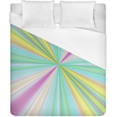 Background Burst Abstract Color Duvet Cover (california King Size)