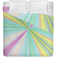 Background Burst Abstract Color Duvet Cover Double Side (king Size)